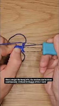 Cordie - How to make easy I-cords!