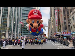 2025 Macy's Thanksgiving Day Parade In New York City Manhattan