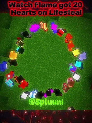 🔥 FlameFrags Reached 20 Hearts on Lifesteal SMP ez 🔥