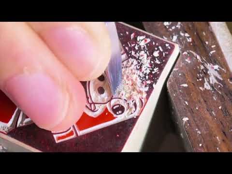 I found stamp carving to be so calming！