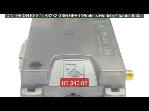 CINTERION BGS2T RS232 GSM GPRS Wireless Modem 4 bands 850/900/1800... — Best Deal 2026 | Shop Now!