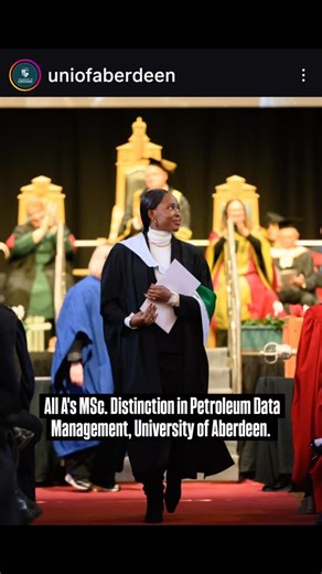 Amarachi Grace Agiri 👑 on Instagram: "My Graduation ceremony.👩🏾‍🎓 [10:30 AM, 25/11/2025], University of Aberdeen. I came 🚶🏾‍♀️ I saw 👀 I conquered 💪🏽 And I cat-walked across the stage, in my most expensive clothes, 👩🏾‍🎓 and my stilettos, 👠 to get the most expensive paper ever printed with my name on it. 📃 The official end of an era, the beginning of the next. May the star continue to a