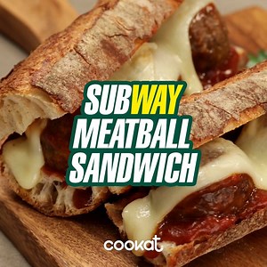 Subway Meatball Sandwich >.