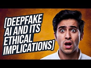 DEEPFAKE AI AND ITS ETHICAL IMPLICATIONS (COMPLETELY MADE BY AI) 😱😱