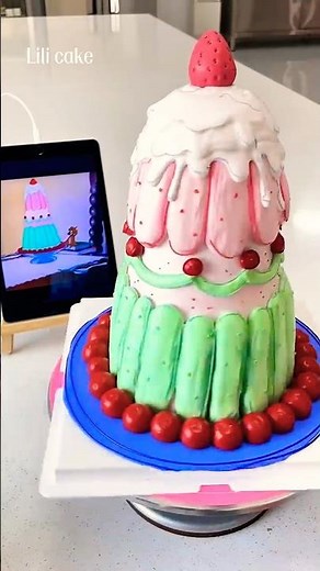 🎂 Tom and Jerry Cake! 🍰 | Fun Cartoon Cake Design 🎨