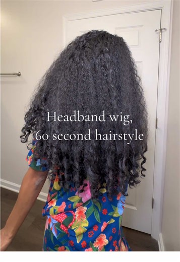 This is your sign to try a headband wig. No lace, no glue, no long installs… just put it on and go. Perfect for busy mornings when you still want a cute effortless look. Trust me… once you try one you’ll want more than one color. Don’t wait too long. If the cart disappears, it’s already gone. 🛒 #headbandwig #gluelesswig #wigtok #protectivestyle #quickhairstyle