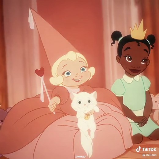 Magical Disney Princess Friendship Edits Featuring Tiana and Charlotte