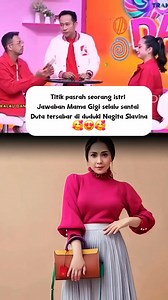 3.1M views · 56K reactions | Mama Gigi emang the bestlah 殺gak usah dibawa pusing sama dia ya , istri the best pokoknya #fypkatakata #jangkauanluas #monetisasi #reelviral #trending #reelfyp #fiturreelfbpro #artishits #artisviral #mamagigiviral #masalaluraffiahmad #nagitaslavina #raffiahmad | Junita Tarihoran | Facebook