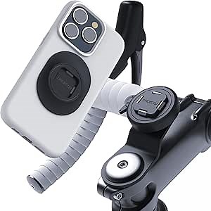 sincetop Bike Phone Mount with Universal Adhesive Adapter-Series Q [Quad],Quick Attach/Detach,Upgraded Stem Phone Holder for Mountain/Road Bike/MTB, Bicycle Phone Clip for All 4.5-6.8” Phone Models