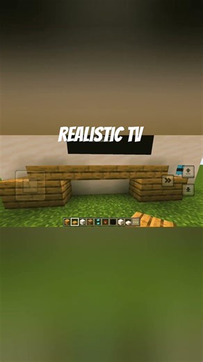 minecraft: TV panel how to make Minecraft TV #viral #minecraft