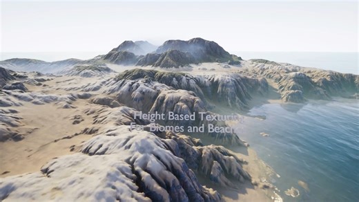 白嫖【第1期】免费分享 UE5 M4 程序化地形生成工具