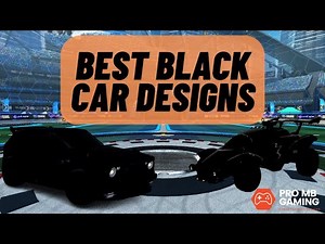 5 All Black Car Designs in Rocket League