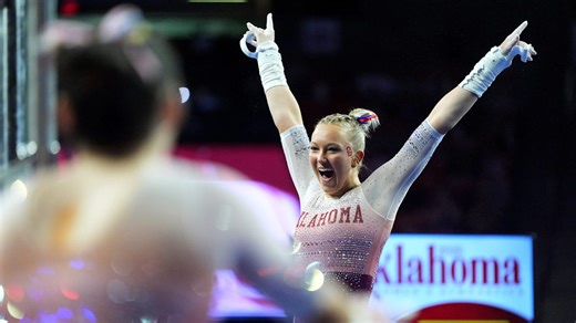 Oklahoma gymnastics youth movement is fueling scary title repeat hopes