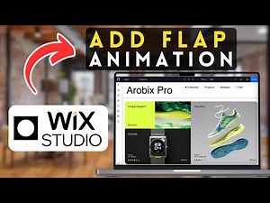 How to Add a Flap Animation in Wix Studio | Wix Studio Tutorial (2025)