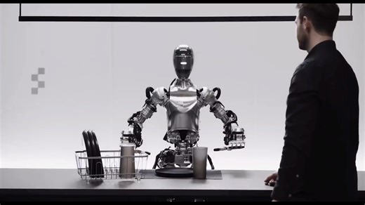 OpenAl 提供支持，Figure 01 人形机器人演示（摘自《it之家》）