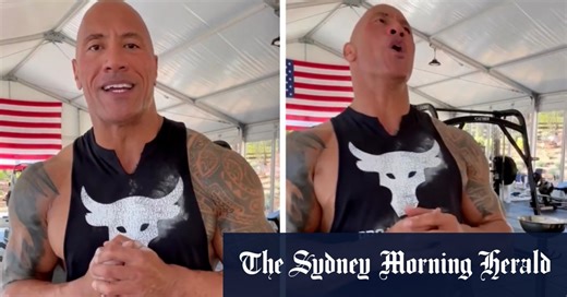 The Rock's inspiring message to Samoa