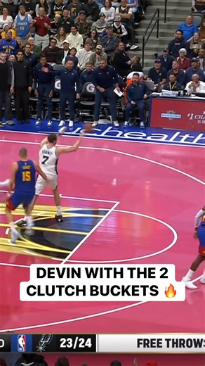 Devin Vassell knocks down a pair of CLUTCH 3’s to secure the win for the Spurs! 😤 San Antonio Spurs clinch West Group C and advance to the Knockout Rounds of the Emirates NBA Cup! 👏 | NBA