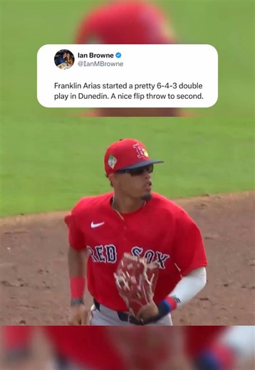 Franklin Arias Shines in Spring Training Debut