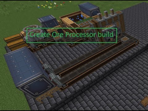 Create ore processor design