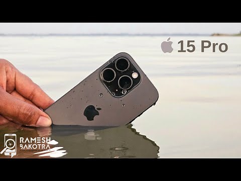 Apple iPhone 15 Pro Water Test || IP68 Test