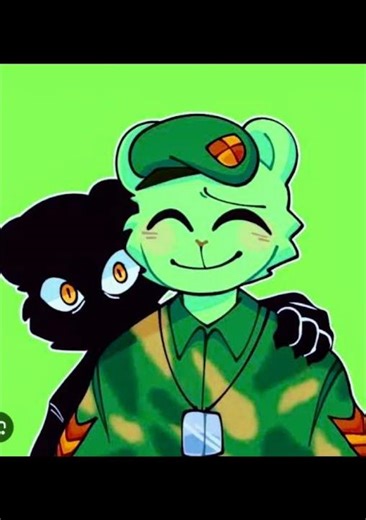 Flippy x flaky 🥰🤗🫠❤️💚