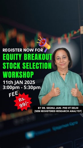 📊 𝐄𝐪𝐮𝐢𝐭𝐲 𝐁𝐫𝐞𝐚𝐤𝐨𝐮𝐭 𝐒𝐭𝐨𝐜𝐤 𝐒𝐞𝐥𝐞𝐜𝐭𝐢𝐨𝐧 𝐖𝐨𝐫𝐤𝐬𝐡𝐨𝐩 | 𝟏𝟏𝐭𝐡 𝐉𝐚𝐧𝐮𝐚𝐫𝐲 𝟐𝟎𝟐𝟔 (To𝐝𝐚𝐲) | 📲 𝐉𝐨𝐢𝐧 𝐍𝐨𝐰 👉 https://pages.razorpay.com/stockpro 📲 𝐑𝐞𝐬𝐞𝐫𝐯𝐞 𝐘𝐨𝐮𝐫 𝐒𝐩𝐨𝐭 𝐍𝐨𝐰👉 Join Here 📞 𝐖𝐡𝐚𝐭𝐬𝐀𝐩𝐩 𝐒𝐮𝐩𝐩𝐨𝐫𝐭: 91 8791054311 | 91 8868897662 🎯 Don’t miss this opportunity—secure your seat before it’s gone! 💥 𝐅𝐞𝐞: ₹99 ⏳ 𝙇𝙞𝙢𝙞𝙩𝙚𝙙 𝙎𝙚𝙖𝙩𝙨 𝘼𝙫𝙖𝙞𝙡𝙖𝙗𝙡𝙚 📲 𝐉𝐨𝐢𝐧 𝐍𝐨𝐰 👉 https://pages.razorpay.com/stockpro 🚀 𝐌𝐚