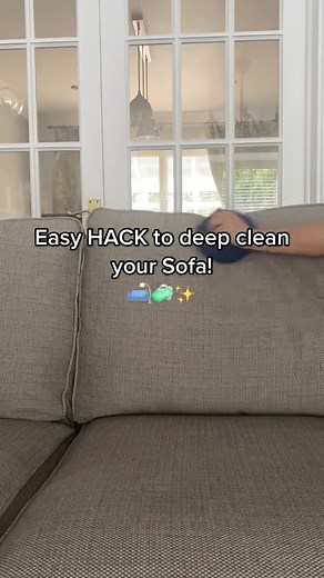Easy Hack to Deep Clean Your Sofa! 🛋🧼✨