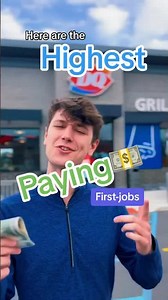 Here are the highest paying first jobs when you turn 18