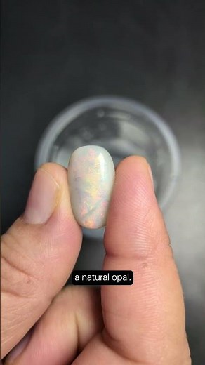 Natural Opal Test at Home | Water Absorption and Play-of-Colour Test | Real vs Fake Opal