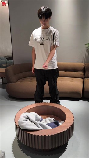 I can make anything appear out of this coffee table#furniture #fyp #diy #allcurved #coffeetable