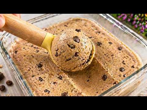 Healthy Oat Ice Cream! NO Sugar and NO Cream! Only 4 Ingredients!