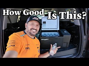 🚗 The ULTIMATE 12V Car Fridge for Road Trips & Camping! BougeRV 12 Volt Refrigerator Review!