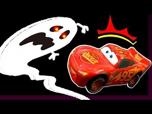 ディズニーカーズ マックイーン おばけとシェリフのいたずら！トミカ おもちゃ メーター