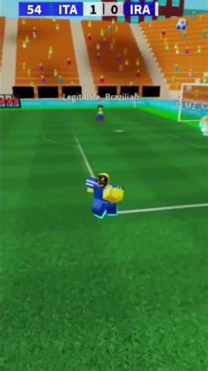 holy w goal #clips #football #touchfootball #roblox #sneaky #header