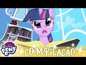 My Little Pony em português 🦄 1 hora COMPILAÇÃO | A Amizade é Mágica MLP