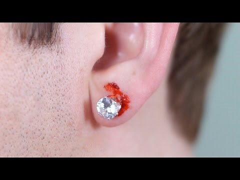 PAINFUL EAR PIERCING!