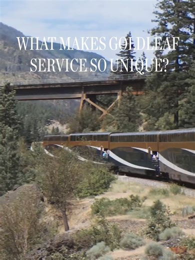 Five star comfort meets five star views ✨🚆 Upgrade to GoldLeaf Service on Rocky Mountaineer and enjoy panoramic glass dome views, gourmet dining and first class service through the Canadian Rockies. This is rail travel at its finest. #RockyMountaineer #LuxuryTravel #ScenicTrain #CanadaTravel #BucketListTrip