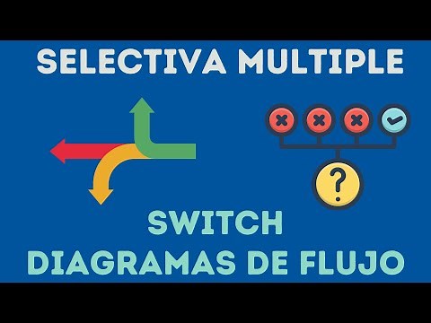 Estructura Selectiva Multiple SWITCH, definición y ejemplo en PSEINT(Diagramas de Flujo).