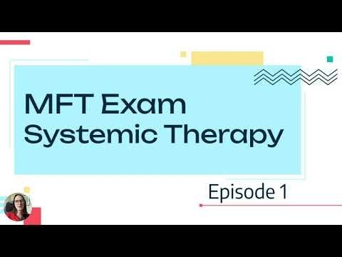 Systemic Family Therapy Practice Questions for MFT Exam Prep 2025 #mftexam #lmftexam #lmft