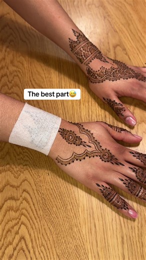 Time to wrap it uppp✨ #henna #aftercare #mehndi #design #art