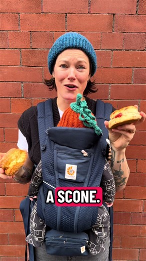 Alright, last time I posted a scone comparison, apparently the scone wasn’t up to snuff. So! Behold: a beautiful scone and a beautiful biscuit. Similar? Maybe. Different? Absolutely! #scone #biscuit #biscuitsandgravy #hothoney #friedchicken