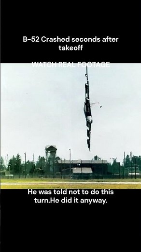 Caught On Camera: B-52 Tragedy at Fairchild AFB