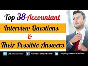 Accountant Interview Questions & Answers | Top 39 Accounting Job Interview Q&A