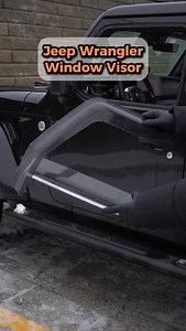 Jeep Wrangler JLU/JKU Window Visors 🌧🚙 Made from durable acrylic for long-lasting use 🛡 Easy to install and remove—no hassle! 🔧 Deflects rain, keeping your Jeep dry inside ☔ Reduces wind noise for a quieter ride 🌬 Free shipping across North America! Use code JH10 for 10% off your order! 🎉 #jeepwranglers #jeep #jeeplife #jeepwrangler #offroad | Jeep House