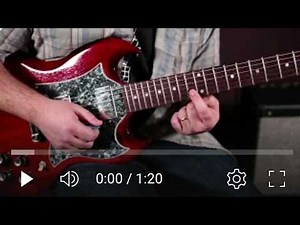 Simple Blues 5-Note Riffs (Cream, Clapton, ZZ Top) Emotion-Guitar Solo's