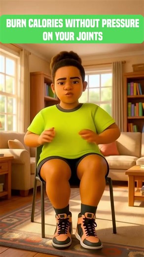 Low impact. Big results. Good vibes ONLY 💛✨ #chairworkout #plusfriendly