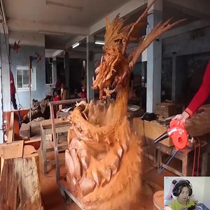 104K views · 217 reactions | Wood Carving - Amazing giant sculpture join group Interesting Life | Beautiful Life | Facebook