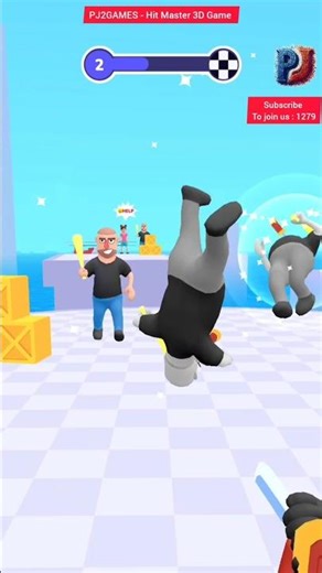 Hit Master 3D ☠️ 👹 #Game Level 2 #Gameplay #racegame #Rungame #hitmaster