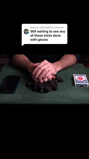 Amazing Sleight of Hand Card Trick With Gloves!