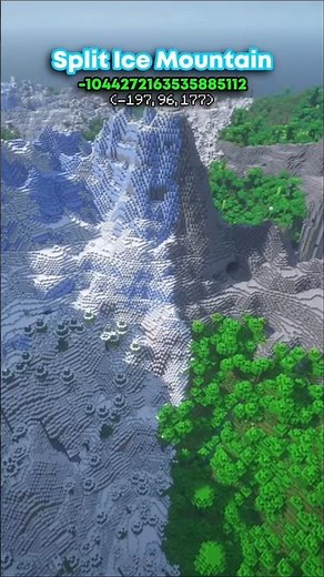 Best Minecraft 1.21 Seeds That Look Unreal! 🌄 #shorts #minecraft